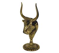 Minoan Bull Bronze Head - Minoan Art - Rhyton - Knossos - Ancient Crete Replica