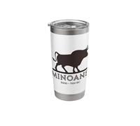 Minoan Civilization Bull Symbol Ancient Crete Stainless Steel Insulated Tumbler