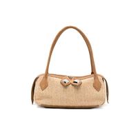 MINOBOSSI Anna raffia tote bag - Neutrals One Size