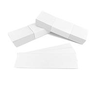 Minomag Label Insert Cards for 1x3 Inch Label Holders, White Cardstock Paper (100 Count)