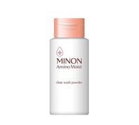 Minon Amino Moist Clear Wash Powder 35g - Enzyme Face Wash For Sensitive & Dry Skin, Hydrating Cleanser