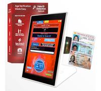Minor Decliner Smart ID Scanner - Detects Expired IDs and Underage Customers - Can Upgrade for Fake ID Detection - Onyx Edition