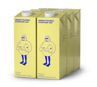 Minor Figures Everyday Oat Drink, Great for Tea, Coffee & Cereal, 6 x 1L, Fortified with Calcium, B12 & Vitamin D, Dairy-Free, Vegan, No Added Sugar, Made in The UK