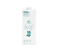 Minor Figures - Oat Milk, Barista Standard, 1 Litre x 12 Cartons, Dairy Free & Vegan, No Added Sugar, Long Life