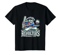 Minor League Baseball Richmond Revolters T-Shirt, Youth, Black, 3T