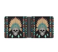 Minority Skeleton Womens Pocket Wallet Case Leather Bifold Credit Card Holder