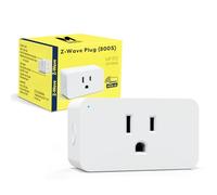 Minoston Z-Wave Plug, 800 Smart Plug, Built-in Repeater Range Extender, 1300FT LR Range, Z-Wave Hub Required, Zwave Outlet Compatible with SmartThings, Hubitat, Vera, ETL Listed (MP31Z)