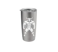 Minotaur Bull Monster Greek Mythology Myth Lover Workout Gym Stainless Steel Insulated Tumbler