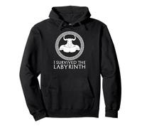 Minotaur - Funny Greek Mythology - I Survived The Labyrinth Pullover Hoodie