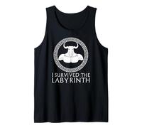 Minotaur - Funny Greek Mythology - I Survived The Labyrinth Tank Top