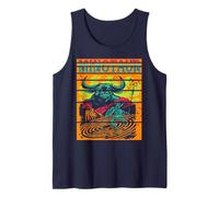 Minotaur Labyrinth Battle Greek Warrior Ancient Beast Tank Top