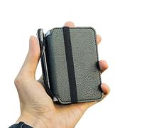 MiNotes The Microbook - Refillable Pocket Notebook, A7 Dot-Grid Paper, Notebook and Pen Set, 3"x4.25" Hardcover 160 Page Customizeable Pocket Journal