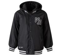 Minoti Boys Detachable Hood Baseball Padded Jacket7-8 Years Black GT35029