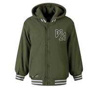 Minoti Boys Embroidered Baseball Varsity Jacket7-8 Years Khaki GT54464