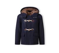Minoti Kids Duffle Coat With Toggle Closure Navy Long Sleeve