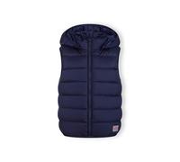 Minoti Kids Quilted Gilet Sleeveless Jacket Outerwear Top Full Zip Detachable