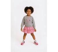 Minoti Sweet Thing Knitted Jumper In Grey Grey 5-6 Years