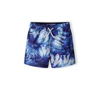 Minoti Swim Shorts With Elastic Waist And Adjustable Drawstring In Dark Blue Dark Blue 3-4 Years