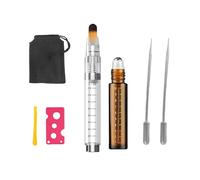 Minoxidil Applicator Brush Set, 7 in 1 Portable Minoxidil Applicator Kit For Hairline Eyebrown Beard Growth, Bottle Scalp Applicator Comb, Quick Hair Essential Oil Serum Applicator For Daily Use