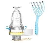 Minoxidil Applicator & Scalp Massager for Hair Growth - Precision Root Delivery for Deep Absorption, Suitable for Quickly Applying Hair Oils, Serums, Liquid，Reduce Waste & Maximize Results(5ml)