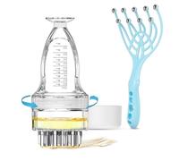 Minoxidil Applicator & Scalp Massager for Hair Growth - Precision Root Delivery for Deep Absorption, Suitable for Quickly Applying Hair Oils, Serums, Liquid，Reduce Waste & Maximize Results (10ML)