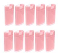 Minsily 20 PCS 15ml Empty Plastic Deodorant Containers Oval Lip Balm Tubes 0.5 Oz Deodorant Sticks Containers Oval Twist-Up Refillable Tubes BPA-Free for DIY Homemade Lipstick Crayon Chapstick(Pink)
