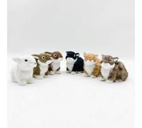 Minster 20Cm Standing Rabbits-6 Asst Colour - Fabric - L10 X W10 X H24 Cm
