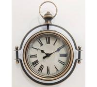 Minster 27Cm Wall Clock For Living Room/hallway/dining Room - Metal - L5 X W25 X H27 Cm