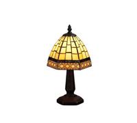 Minster 6 Inch Tiffany Lamp - L16 X W16 X H24 Cm - Yellow