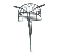 Minster 71Cm Bicycle Wall Planter - Metal - L31 X W46 X H71 Cm - Stone Grey