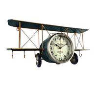 Minster Aeroplane Table Clock - L28 X W18 X H64 Cm
