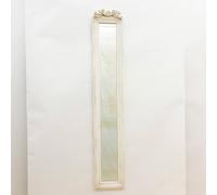 Minster Decorative Mirror - L3 x W13 x H109 cm - Antique White | Size: 1 Pack Minster White 1 Pack