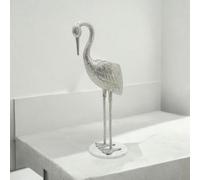 Minster Flamingo Wine Bottle Holder - L25 x W20 x H65 cm in Silver | Size: 1 Pack Minster Silver 1 Pack