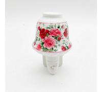Minster Floral Nightlight - Ceramic - L8 X W8 X H13 Cm