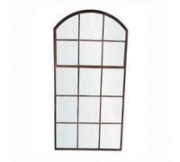 Minster Garden Wall Framed Mirror - Metal - L2 X W60 X H120 Cm