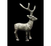 Minster Nickel Plated Reindeer - L3 X W7 X H12 Cm