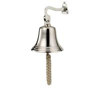 Minster Nickel Wall Hanging Bell - L13 X W15 X H21 Cm