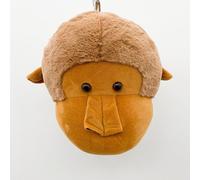Minster Orangutan Head Hanger - L18 x W20 x H30 cm in Brown | Size: 1 Pack Minster Brown 1 Pack