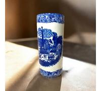 Minster Reepham Round Umbrella Stand - Vase - L20 X W20 X H46 Cm - Blue/white