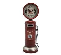 Minster Table Clock - L39 x W13 x H13 cm in Red Minster Red