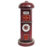 Minster Table Clock - L42 X W17 X H17 Cm