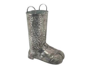 Minster Wellington Boot Umbrella Stand - Metal - L23 X W32 X H46 Cm