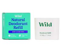 Wild Men's Mint and Aloe Vera Deodorant Refill 40g