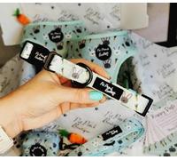 Mint Choc Chip Bunny Dog Collar XS