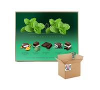 Mint Chocolate Collection Luxury Chocolate Gift Box (Dark & Milk Peppermint Chocolate Box 199g)