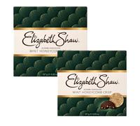 Mint Chocolate Gift Box Dark Chocolate Assorted peppermint Honeycomb Crisp Selection 137g or 200g Christmas Sweet Gift, Pack of 2 (137g)