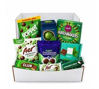 Mint Chocolate Gift Hamper Box - 9 Assorted Treats for Sharing & Gifts