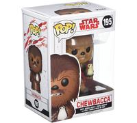 Mint Condition - Funko 14748 POP Bobble: Star Wars: E8 TLJ: Chewbacca with Porg