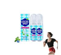 Mint Cool Spray, 50 ml Cooling Spray for Hot Weather, Summer Cold Spray, Ice Spray, Cooling Spray, Natural Mint Spray, Cooling Face Spray, Body Spray for Summer Trips, Hiking, Sports, Commuting (2)