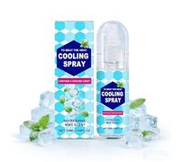 Mint Cool Spray, 50 ml, Ice Spray Sport Cold Spray for Hot Weather, Moisturising Cooling Mist, Cold Spray Ice Spray for Face and Body, Natural Refreshing Spray Cooling (1 Piece)